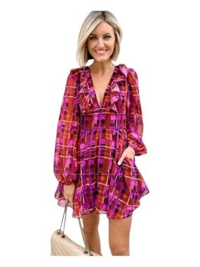 ANTHROPOLOGIE HUTCH Romper, Hidden Rear Zip, Size S.